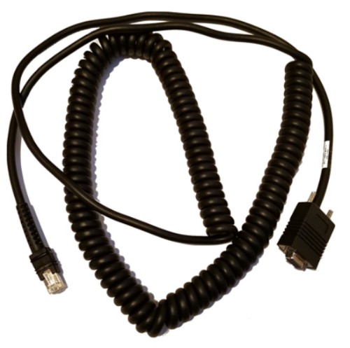 Zebra CBA-R62-C20PAR serial cable Black 6 m DB9