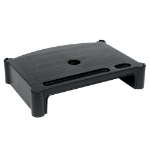 LEBLOC stackable 65mm monitor riser/stand in black; designed for TFT displays; product footprint 310 x 230mm. (Cannot be used with TB-LB25 or TB-LB50 CRT options)