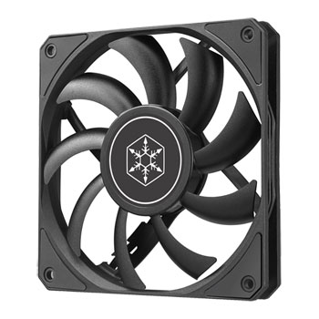 Photos - Other for Computer SilverStone Air Slimmer 120 Black PWM Fan 120mm SST-AS120B 