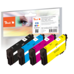 Peach PI200-565 inktcartridge 4 stuk(s) Compatibel Zwart, Cyaan, Magenta, Geel