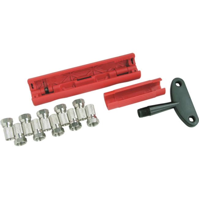 Image of Schwaiger ABISET30531 coaxial connector F-type 10 pc(s)