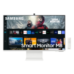 Samsung M80C computer monitor 68.6 cm (27") 3840 x 2160 pixels 4K Ultra HD LED White