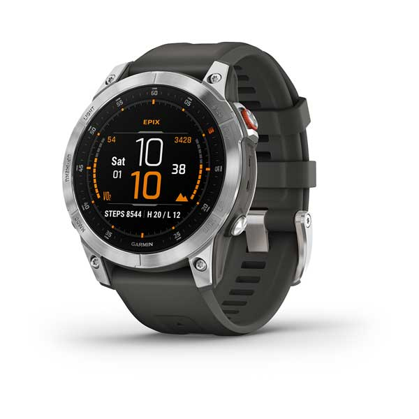 Image of Garmin epix 3.3 cm (1.3") AMOLED 47 mm Digital 416 x 416 pixels...