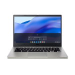 Acer Chromebook Vero 514 CBV514-1H-P9KR 35.6 cm (14") Full HD Intel® Pentium® Gold 8505 8 GB LPDDR4x-SDRAM 128 GB SSD Wi-Fi 6E (802.11ax) ChromeOS Grey