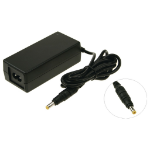 2-Power 2P-ADP86 power adapter/inverter 24 W Black