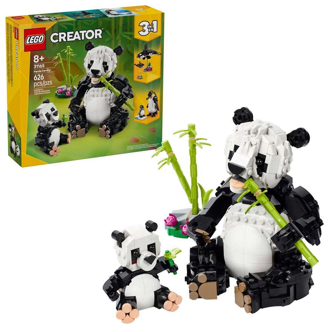 LEGO Creator Wilde Tiere: Pandafamilie