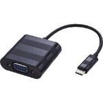 Cablenet 20cm USB 3.1c Male - VGA Female (1920x1080p@60Hz) Tailed Black Active