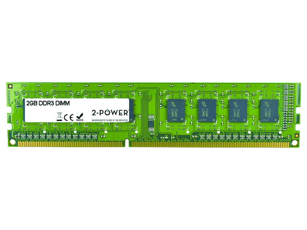 2-Power 2P-SNP1N7HKC/2G memory module 2 GB 1 x 2 GB DDR3 1333 MHz