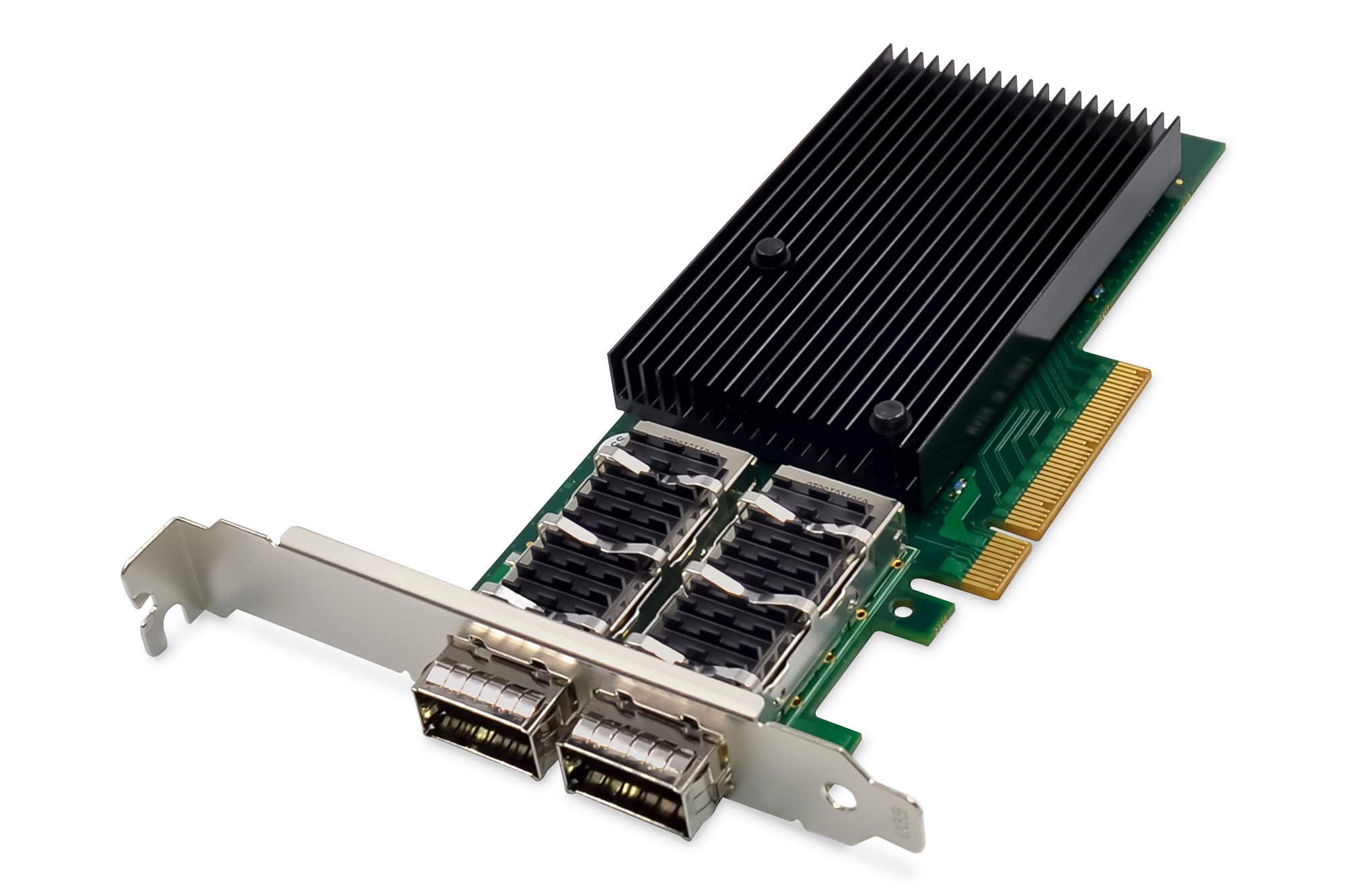 Image of Digitus 2 port 40 Gigabit Ethernet network card, QSFP+, PCI...