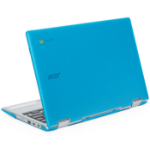 iPearl mCover-Ac-spinCB-CP311 notebook case 11.6" Hardshell case Aqua color