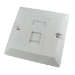 Cables Direct Single Cat5e Faceplate