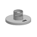 Ergonomic Solutions Pipe wih flnge cover