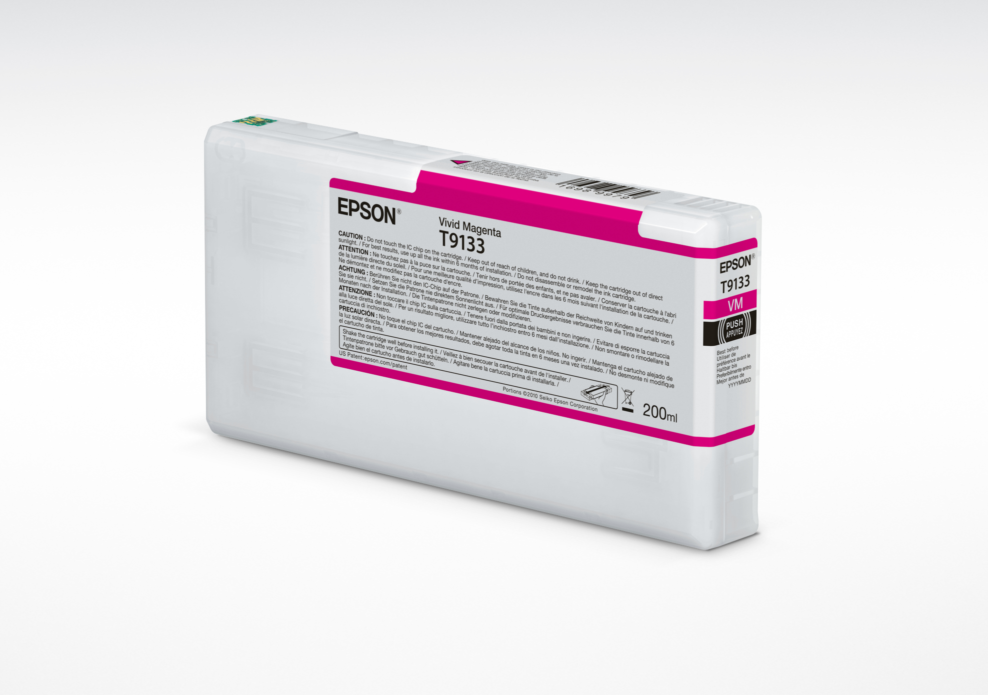 Image of Epson C13T913300/T9133 Ink cartridge magenta 200ml for Epson SC-P...