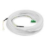 Digitus FTTH Drop Cable, Singlemode, 4 Fiber, 4 LC/APC, 30 m