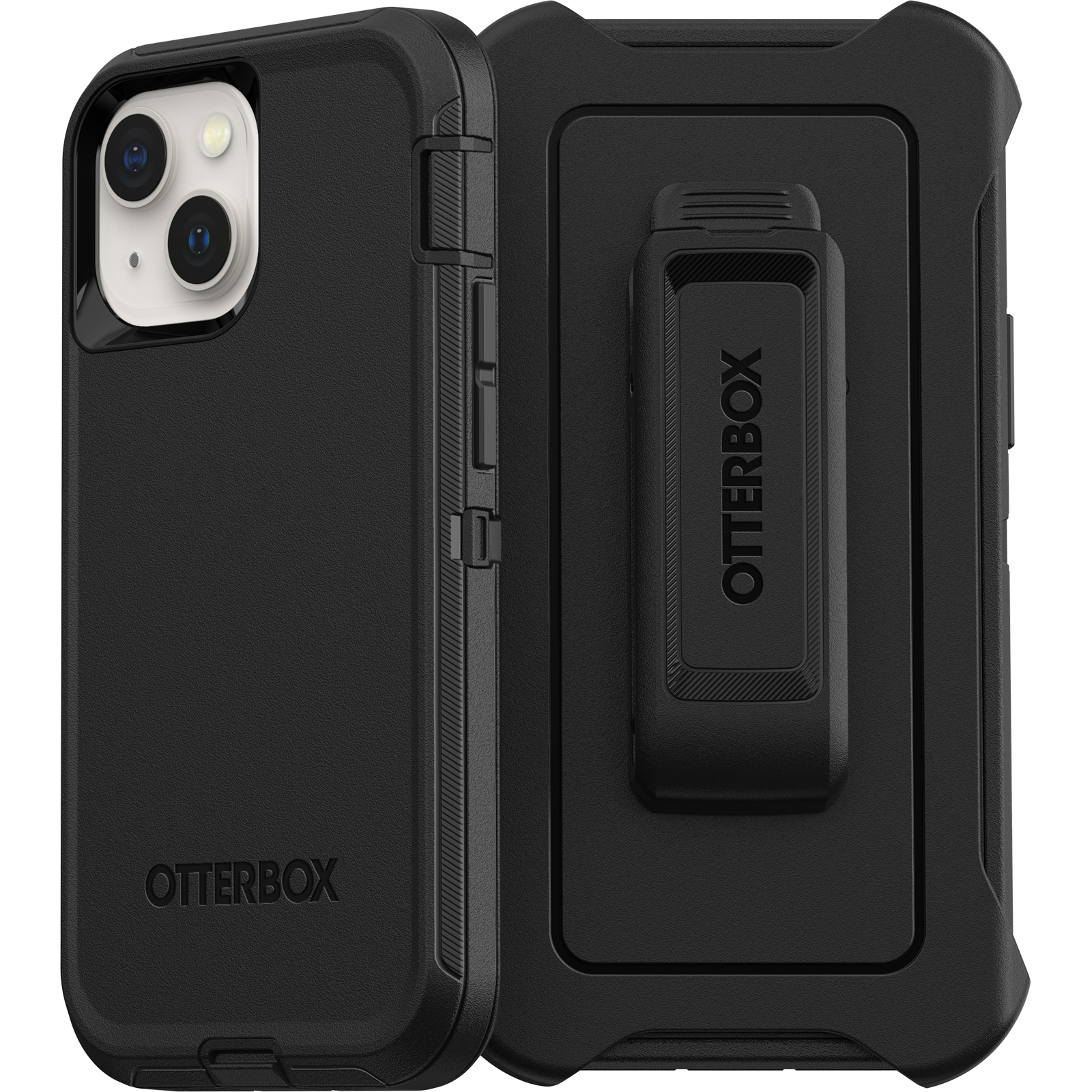 OtterBox Defender Case for iPhone 13 mini / iPhone 12 mini, Shockproof, Drop Proof, Ultra-Rugged, Protective Case, 4x Tested to Military Standard, Black, No retail packaging
