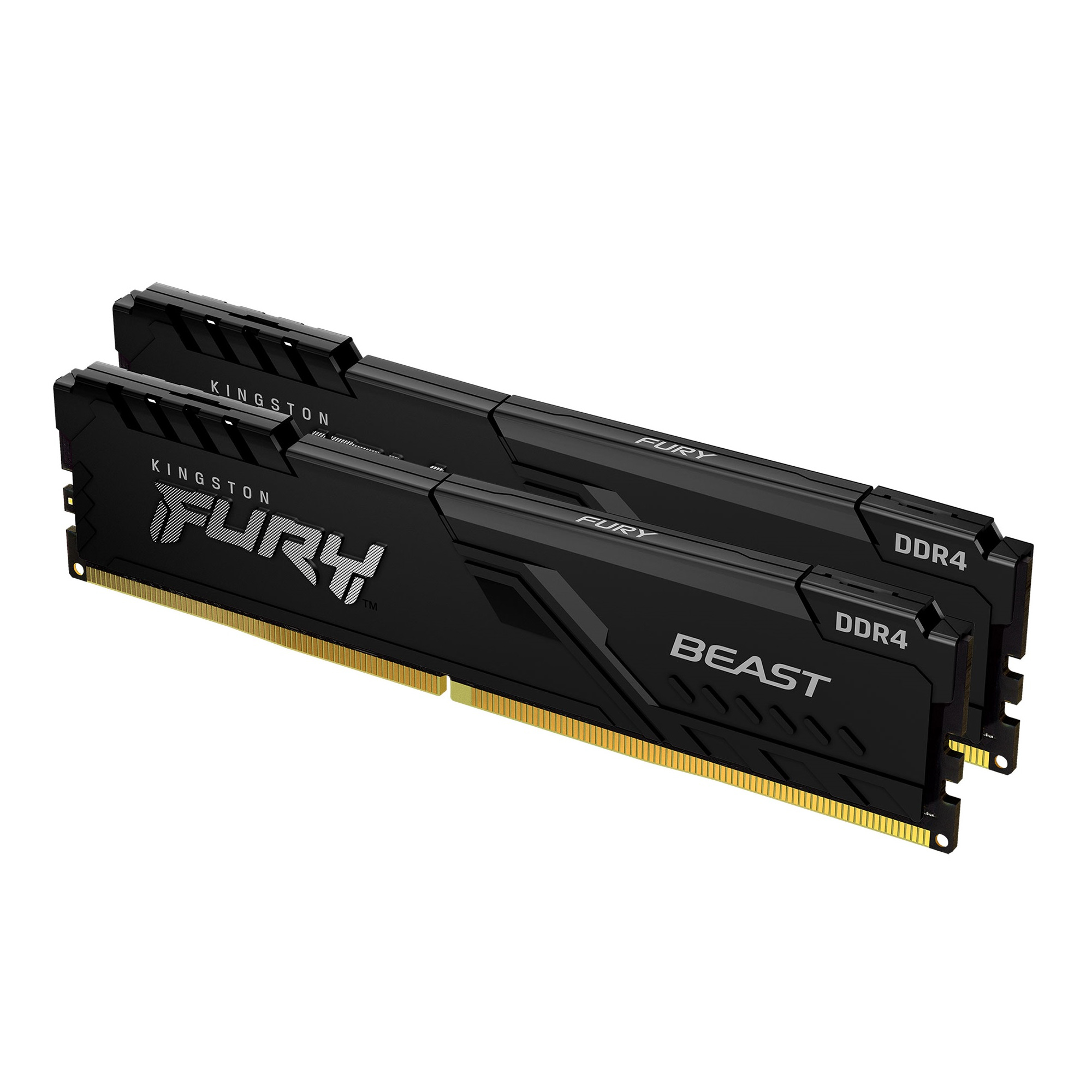 Kingston Technology FURY 16GB 3600MT/s DDR4 CL17 DIMM (Kit of 2) Beast Black