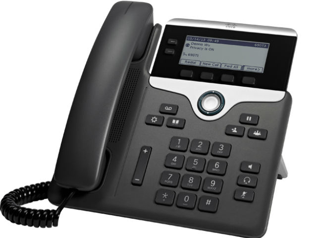 Cisco 7811 IP phone Black, Silver 1 lines LED
