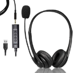 JLC Wired Headset with USB & 3.5mm