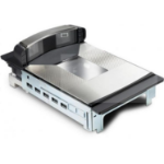 Datalogic Magellan 9800i Scanner Only, Med Sapphire Platter/Shelf Mount w/ Fixed Produce Rail, EU Power Cord/Brick, USB Keyboard Type A E/P Cable