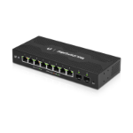 Ubiquiti Networks EdgeSwitch 10XP Managed L2 Gigabit Ethernet (10/100/1000) Power over Ethernet (PoE) Black