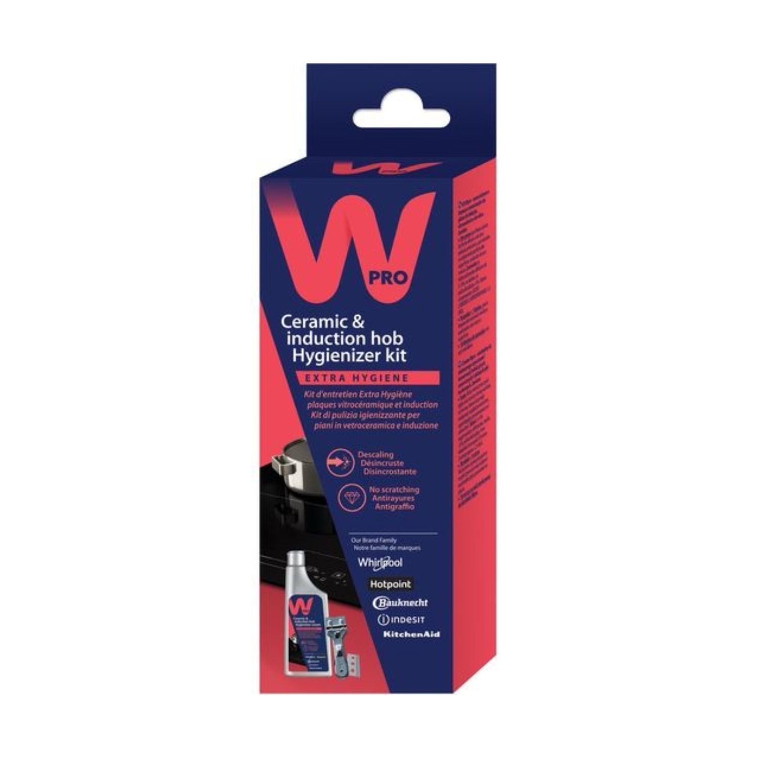 Whirlpool Wpro Universal Ceramic and Induction Hob Cleaning Kit