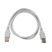Monoprice 8610 USB cable 36" (0.914 m) USB 2.0 USB A White