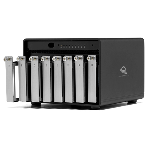 OWC ThunderBay 8 disk array Tower Black, 23 in distributor/wholesale ...