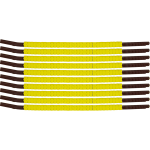 Brady SCN-15-YELLOW cable marker Nylon 300 pc(s)