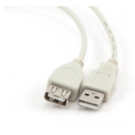 Gembird CC-USB2-AMAF-75CM/300 USB cable USB 2.0 0.75 m USB A White