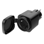 Deltaco SH-OP01 smart plug 3120 W Black, Green