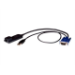 Vertiv Avocent MPUIQ-VMCDP cable para video, teclado y ratón (kvm) Negro 0,3556 m