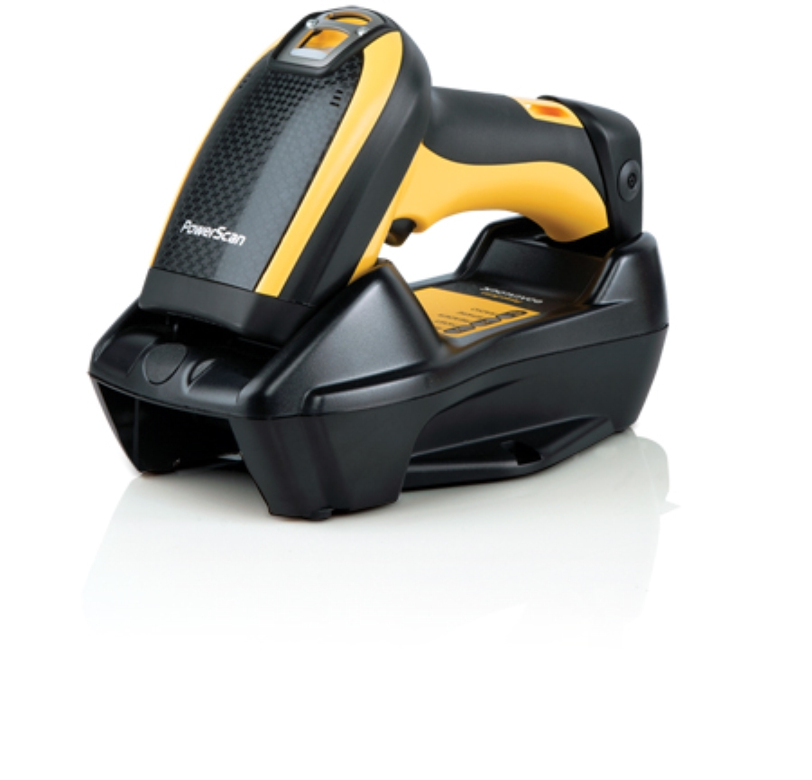Datalogic PBT9501-RBK10EU barcode reader Handheld bar code reader 1D/2D LED Black, Yellow