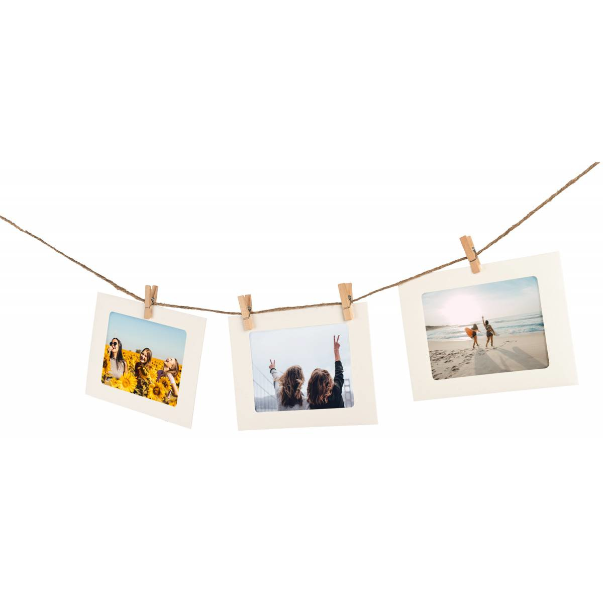 Image of Walther PG-180-H - Paper - Wool - Beige - Multi picture frame -...