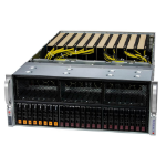 Supermicro SYS-421GE-TNRT server barebone Intel C741 LGA 4677 (Socket E) Rack (4U) Black, Silver