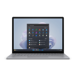 Microsoft Surface Laptop 5 i7-1265U Notebook 38.1 cm (15") Touchscreen Intel® Core™ i7 16 GB LPDDR5x-SDRAM 512 GB SSD Wi-Fi 6 (802.11ax) Windows 10 Pro Platinum