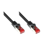 Alcasa 8060-030S networking cable Black 3 m Cat6 S/FTP (S-STP)