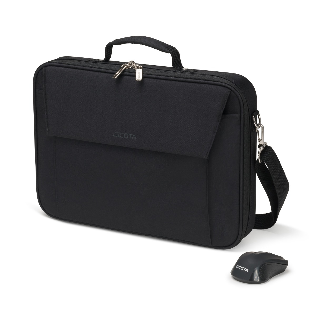 Image of DICOTA D31686 notebook case 39.6 cm (15.6") Briefcase Black