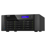 QNAP TS-h1290FX NAS Tower Ethernet LAN Black 7302P