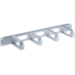 Intellinet 19" Cable Management Panel, 1U, 4 long plastic rings, Grey