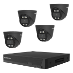 Foscam FN9108E-T4-2T BLACK video surveillance kit Wired 8 channels