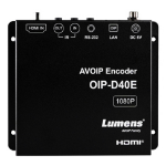 Lumens OIP-D40E video servers/encoder 1920 x 1200 pixels