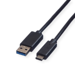 ROLINE GREEN 11.44.9011-10 USB cable USB 3.2 Gen 1 (3.1 Gen 1) 1 m USB A USB C Black