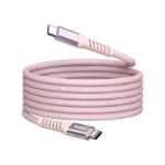 Verbatim Sync & Charge Magnetic Cable - 100W USB-C to USB-C 120 cm Pink