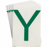 Brady TS-152.40-514-Y-GN-20 self-adhesive symbol 20 pc(s) Green Letter