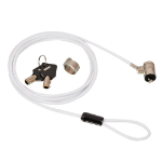 Lindy Peripheral And Notebook Security Cable, Barrel Key Lock