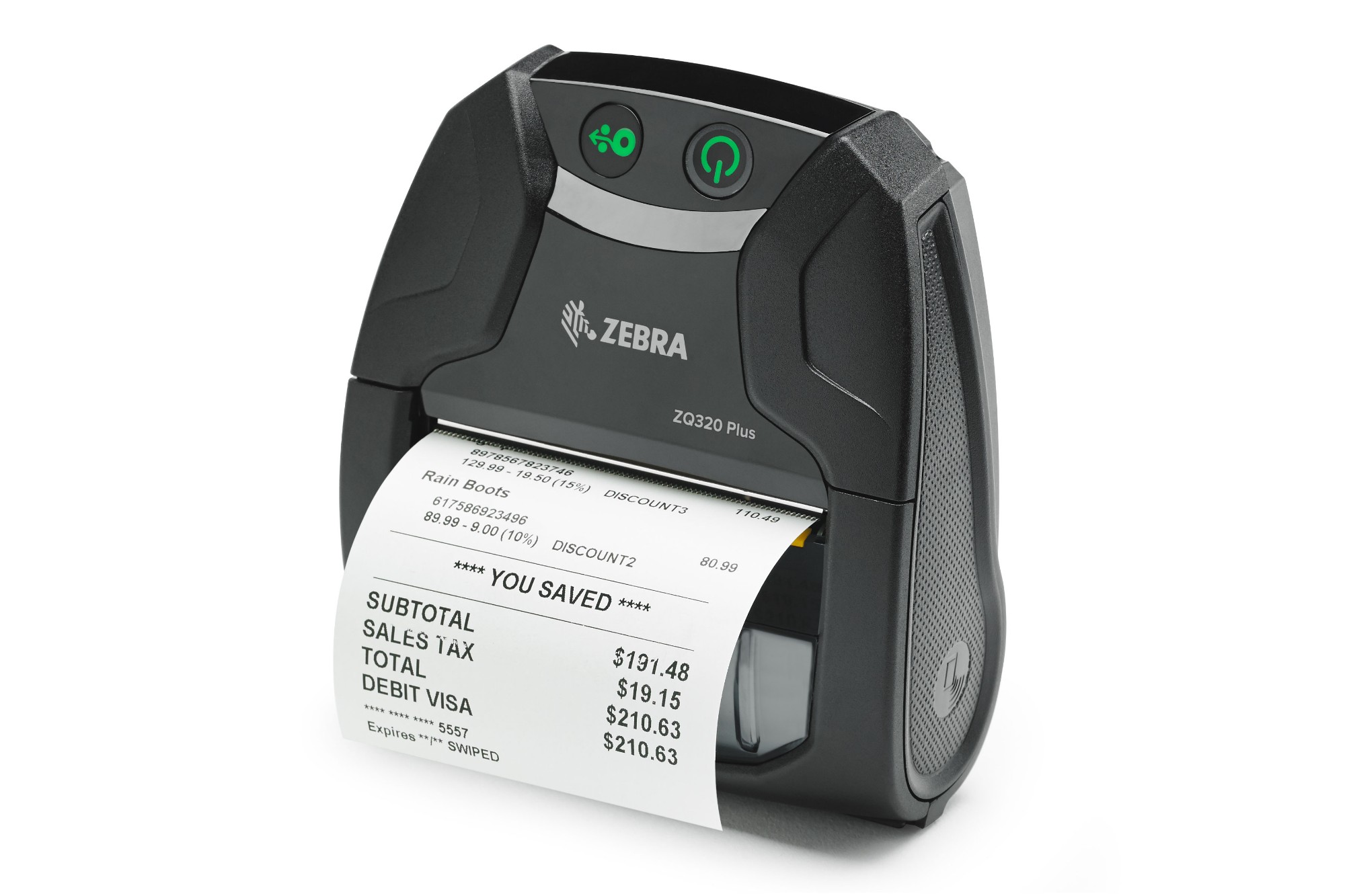 Zebra ZQ32-A0W04TE-00 label printer Direct thermal 203 x 203 DPI 100 mm/sec Wired & Wireless Wi-Fi Bluetooth