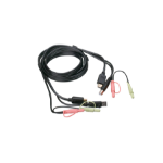 iogear G2L802U KVM cable Black 72" (1.83 m)