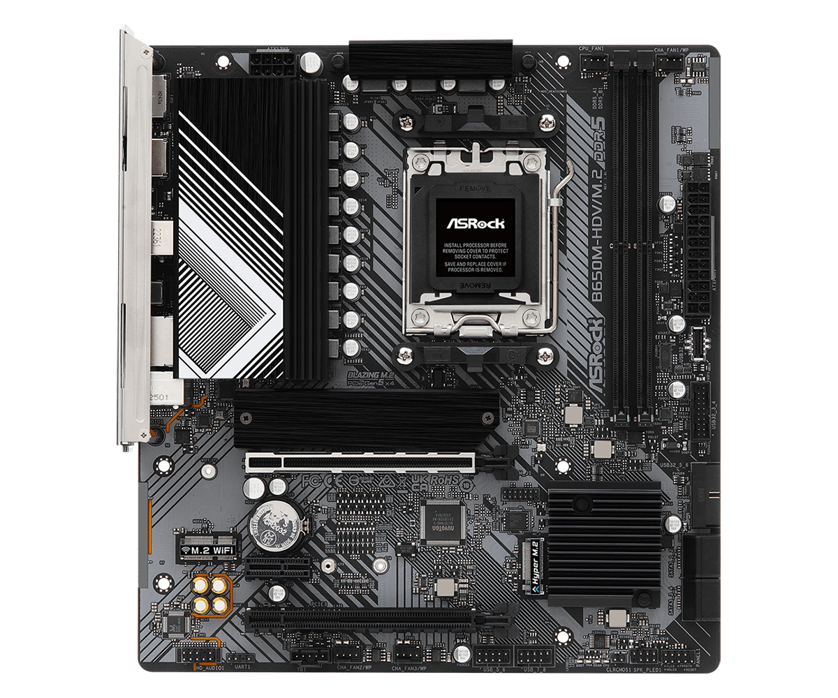 Image of Asrock B650M-HDV/M.2 AMD B650 Socket AM5 micro ATX