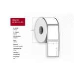 Capture CA-880350-050 printer label