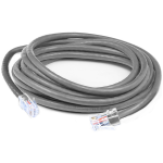 AddOn Networks 15ft RJ-45 (Male) to RJ-45 (Male) Gray Non-Booted, Non-Snagless Cat6 UTP PVC Copper Patch Cable